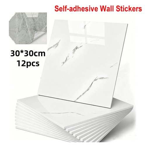 12pcs vinyl wall tiles self - tiles,