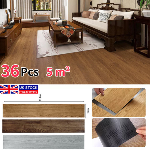 36pcs floor planks tiles - 5m²,