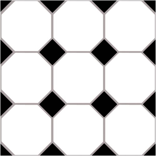 Black white floor - black,