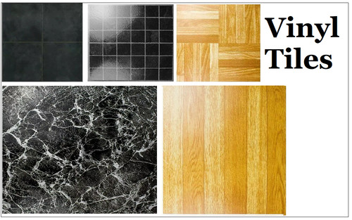 Vinyl floor tiles self - floor, |